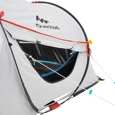 2 person blackout pop-up tent - 2 seconds fresh & black