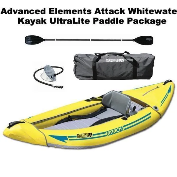 Advanced Elements Attack Whitewater 1 Person Inflatable Kayak