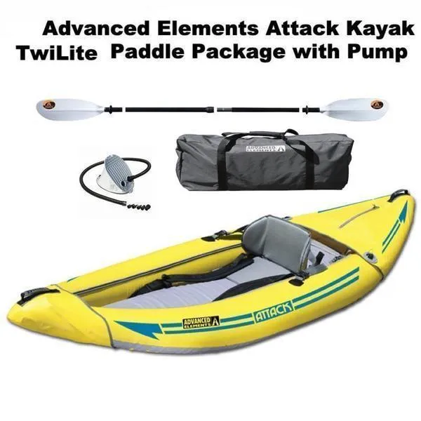 Advanced Elements Attack Whitewater 1 Person Inflatable Kayak