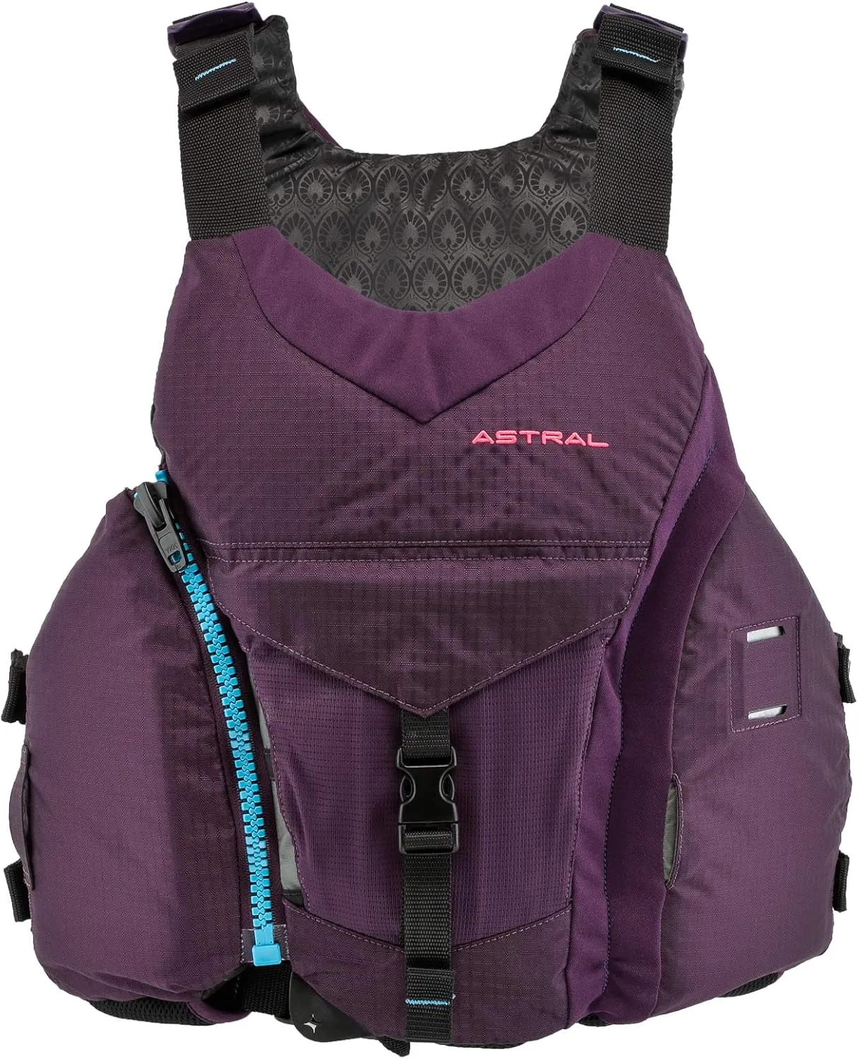 Astral Women's Layla Life Jacket PFD for Whitewater, Sea, Touring Kayaking, Stand Up Paddle Boarding, and Fishing, Eggplant, L/XL