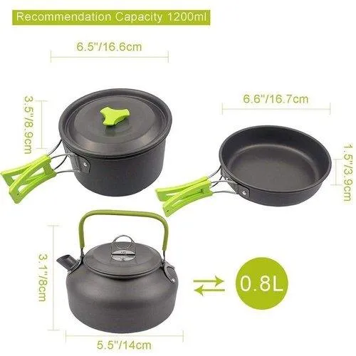 Camping Portable Cookware Set