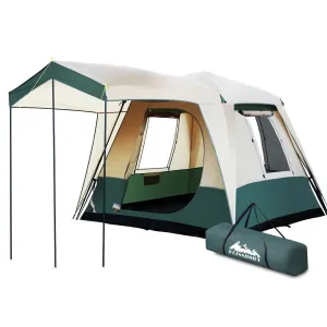 Camping Tent Instant Up 4 Person Pop-Up Tents Family Hiking Dome Camp