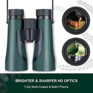 Discover the World in Stunning Detail with 12X50 Professional HD Binoculars!