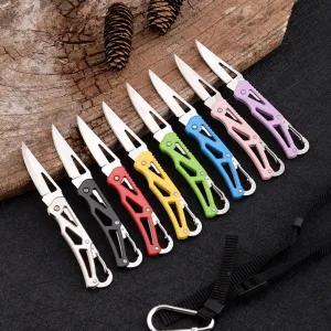 Emergency Survival Knife Portable Size Keychain Pendant