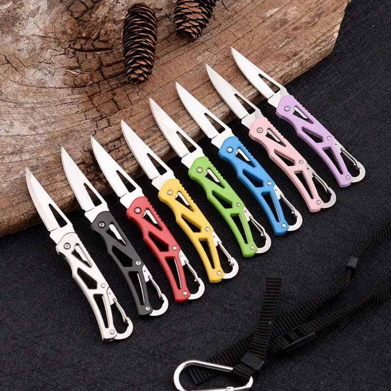 Emergency Survival Knife Portable Size Keychain Pendant