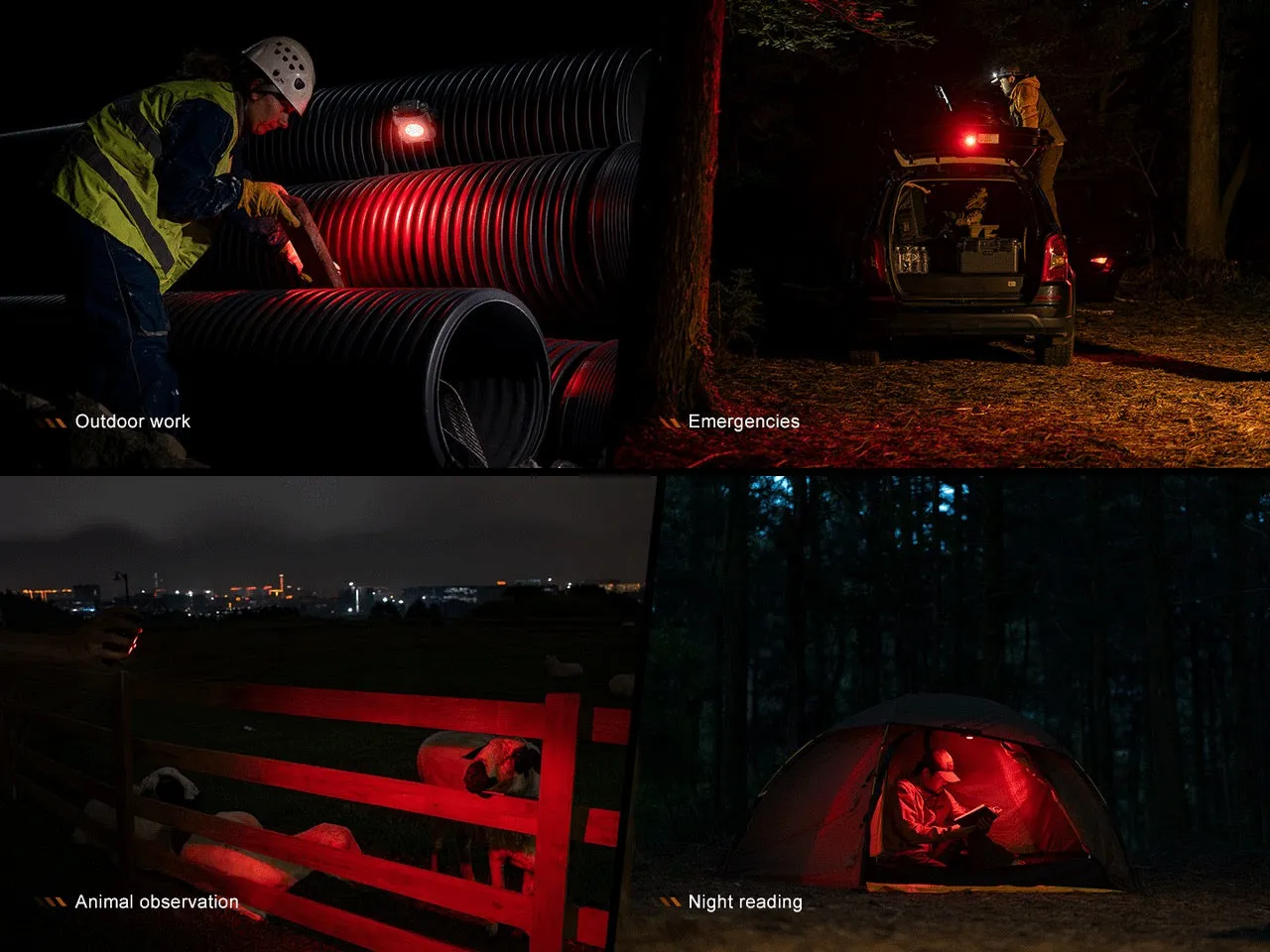 Fenix CL27R 1600 Lumen Multifunctional USB-C Rechargeable Lantern w/ Red LED and Adjustable Color Temperature