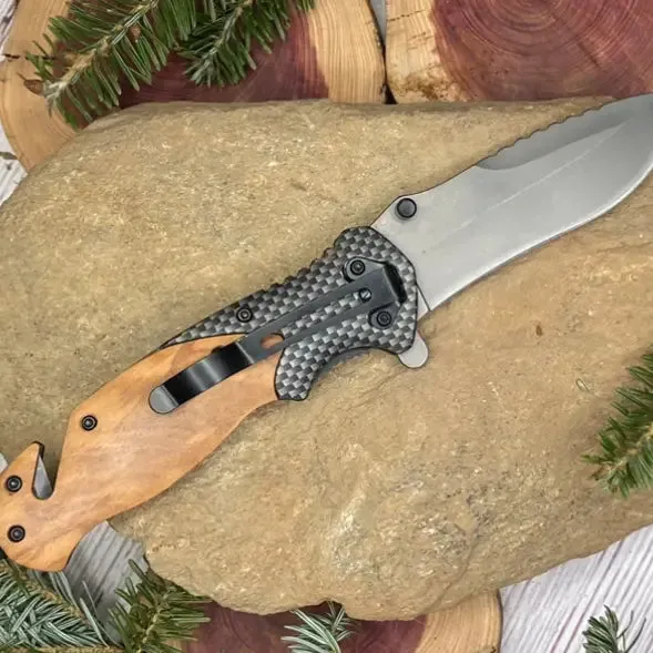 Firefighters Emblem Knife