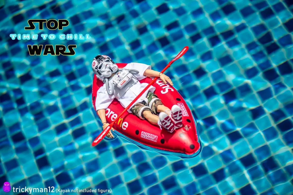 Inflatable Red Kayak
