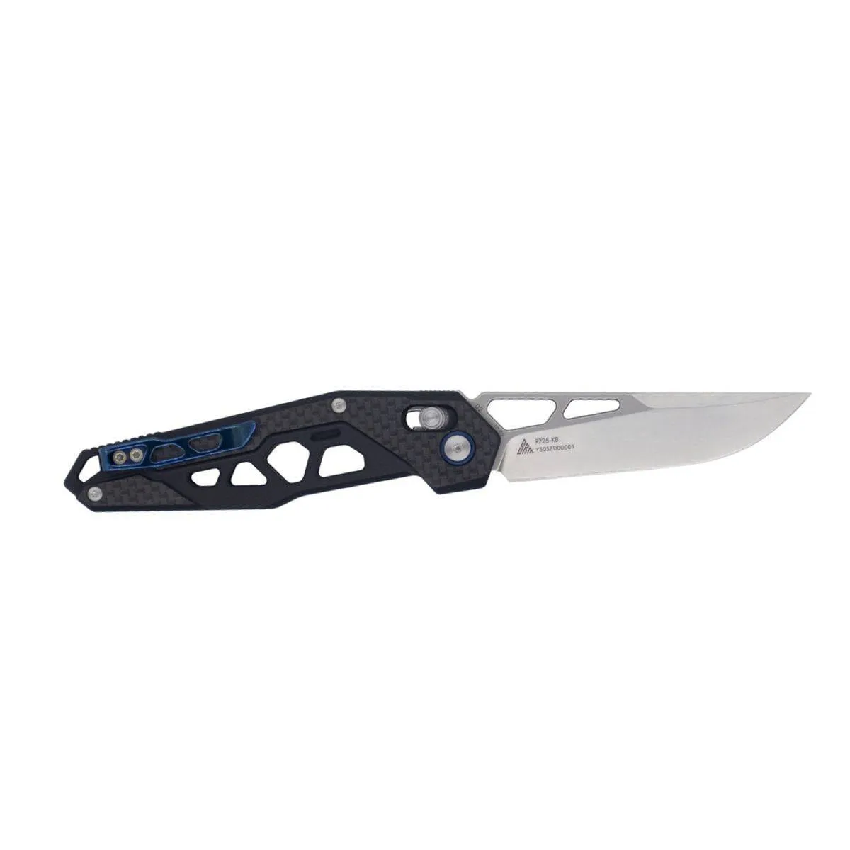 Mecha Pocket Folding Knife 9225-KB - Black