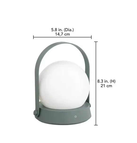 NEW Simplee Adesso LED Colour-Changing Lantern 7 colours Built-in 1500 mAh rechargeable lithium battery included