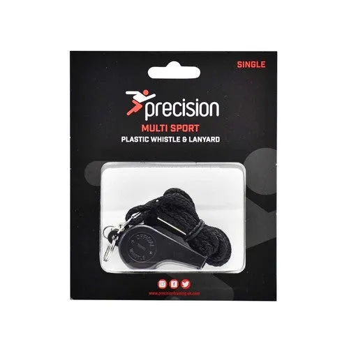 Precision Plastic Whistle and Lanyard (FB499)