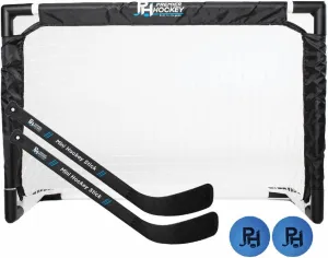 Premier Sports  Knee Hockey Set  Complete 2-Player Indoor Kit with (1) Mini Goals, (2) Mini Sticks, and (2) Mini Foam Balls