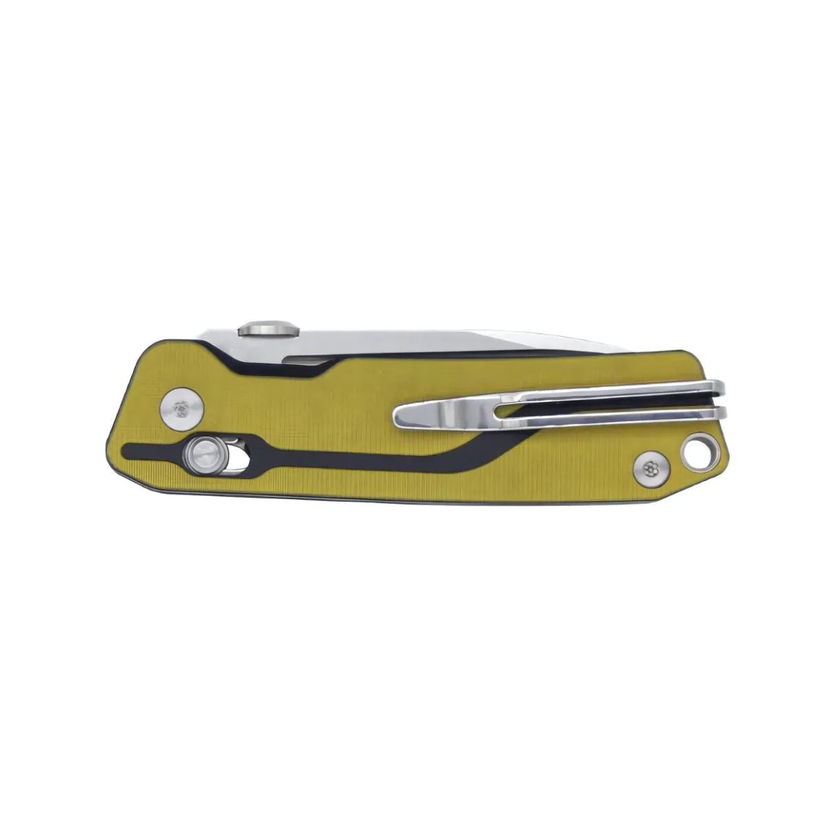 Rubik Folding Blade Knife 7228L-GB - Yellow