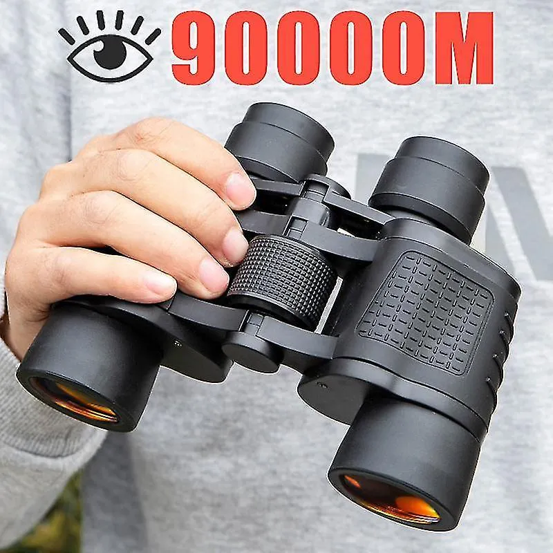 Telescopes binoculars 80x80 long range 90000m hd high power telescope optical glass lens low light night vision