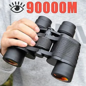 Telescopes binoculars 80x80 long range 90000m hd high power telescope optical glass lens low light night vision