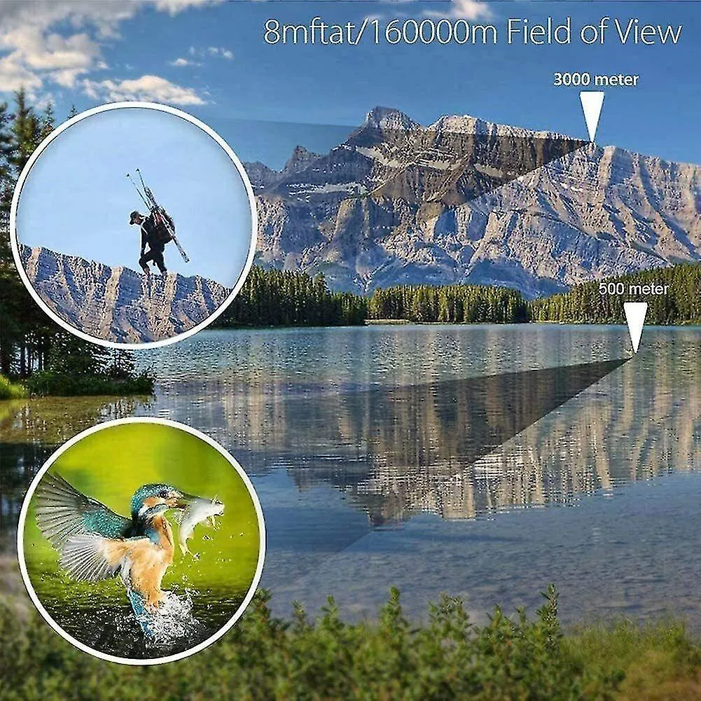 Telescopes powerful binoculars 60x60 binoculars with night vision high power high definition green film