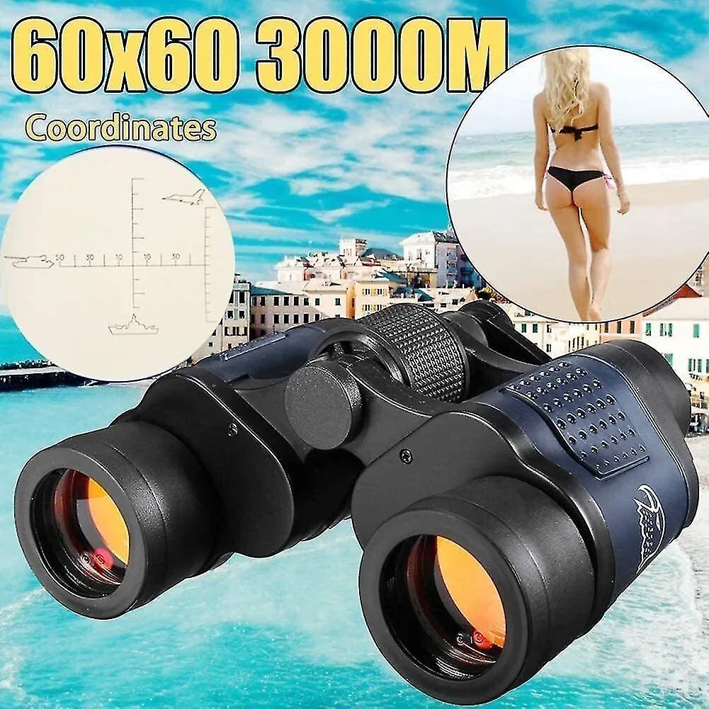 Telescopes powerful binoculars 60x60 binoculars with night vision high power high definition green film