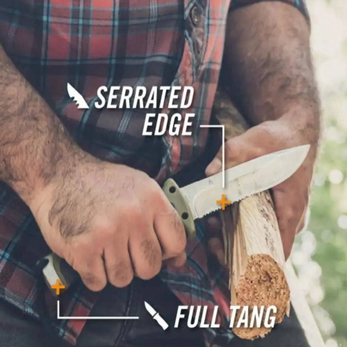 Ultimate Survival Fixed Blade Knife - 30-001830